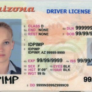 Fake driver license Arizona