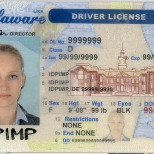 Fake driver license Delaware