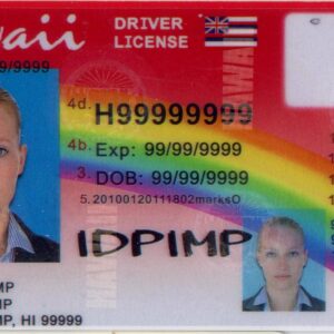 Fake driver license Hawaii