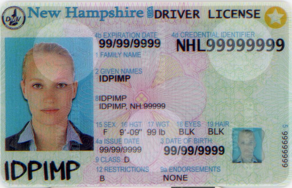 Fake driver license New Hampshire - Buy New Hampshire Fake IDs