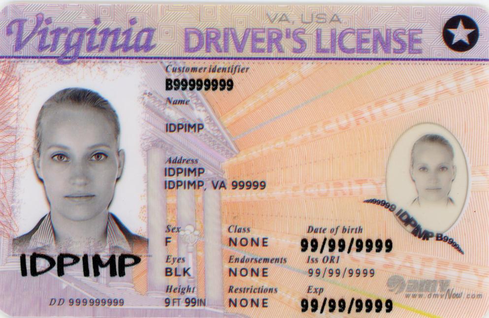 Fake driver license Virginia - Buy Virginia Fake IDs