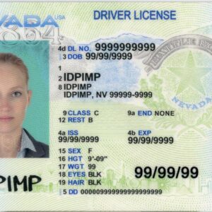 Fake driver license Nevada